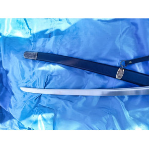 ОФІЦЕРКА шашка кована ручної роботи Сергія Дитюка, сталь - 65Г - пружинна 54-55 HRC. Photo 3